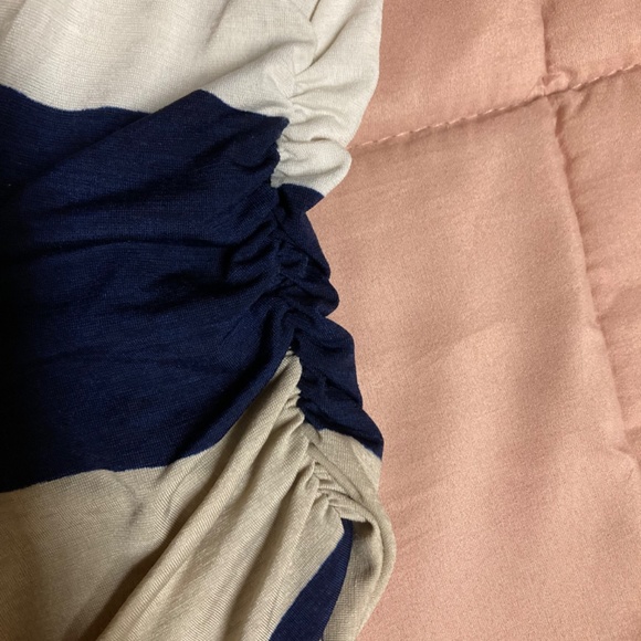 Like New! Color Block Striped Blouse - Picture 5 of 5